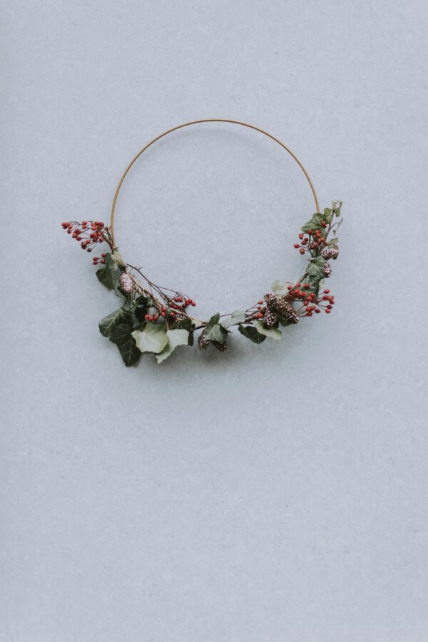 Minimalist Botanical Wreath